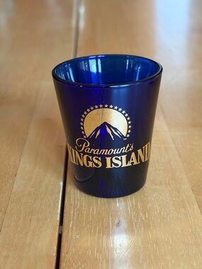Kings island Blue Glass Shot Glass